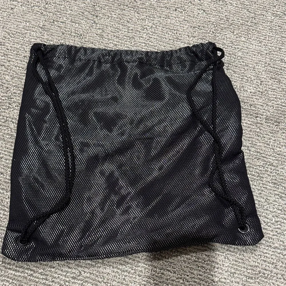 Victoria's Secret Black Bag with Pink Accents - Picture 2 of 2